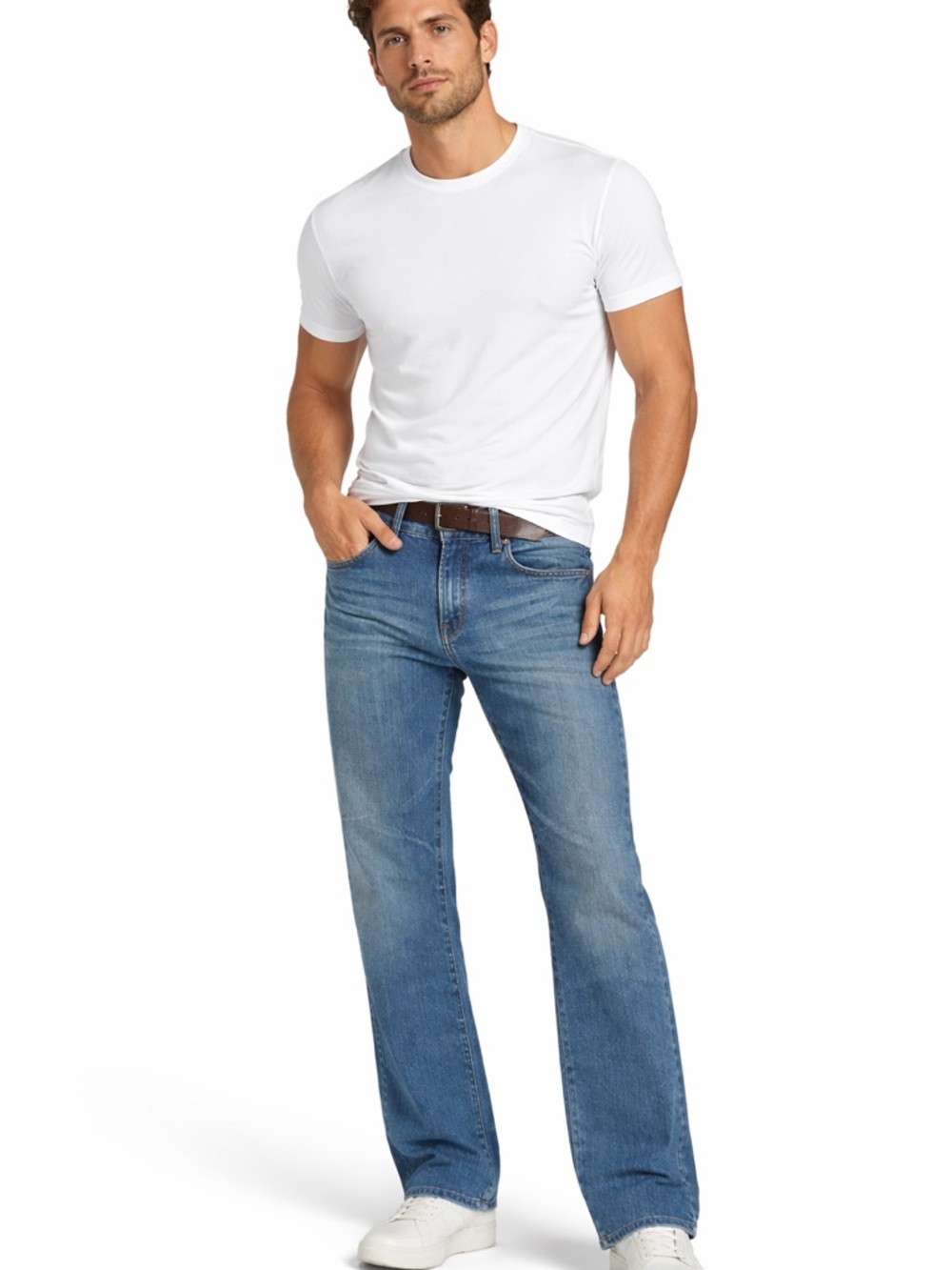 Levi's 527 Men's low Bootcut Jeans - Medium Blue Wash 34x32